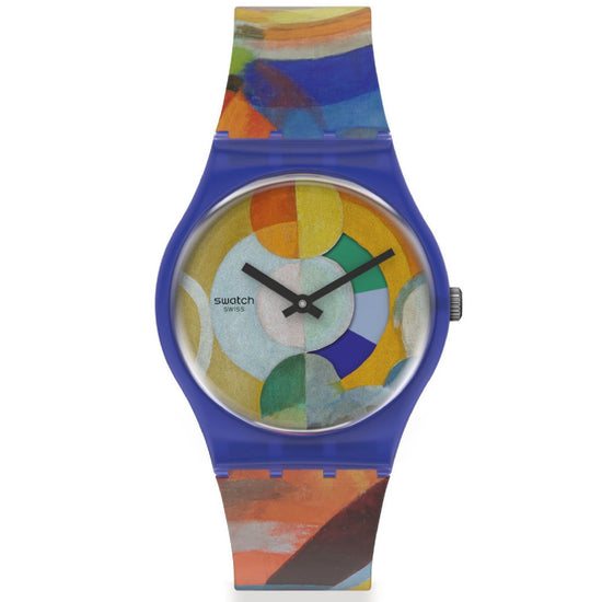 Orologio solo tempo Swatch X Centre Pompidou da donna GZ712-1