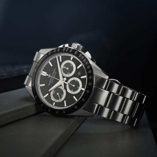 Orologio cronografo Hamilton Jazzmaster da uomo H36606130-4