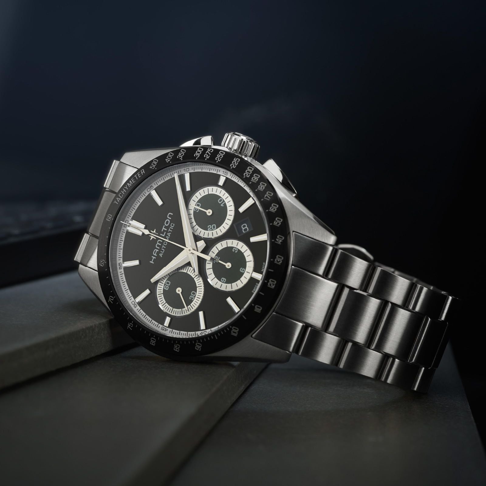 Orologio cronografo Hamilton Jazzmaster da uomo H36606130-4