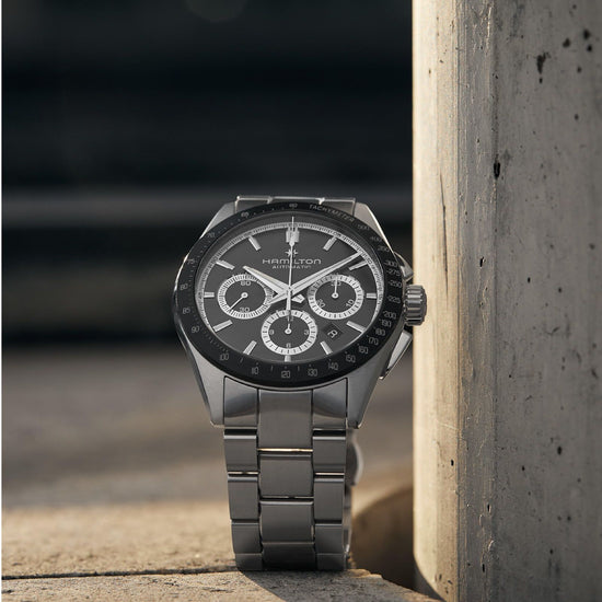 Orologio cronografo Hamilton Jazzmaster da uomo H36606130-5