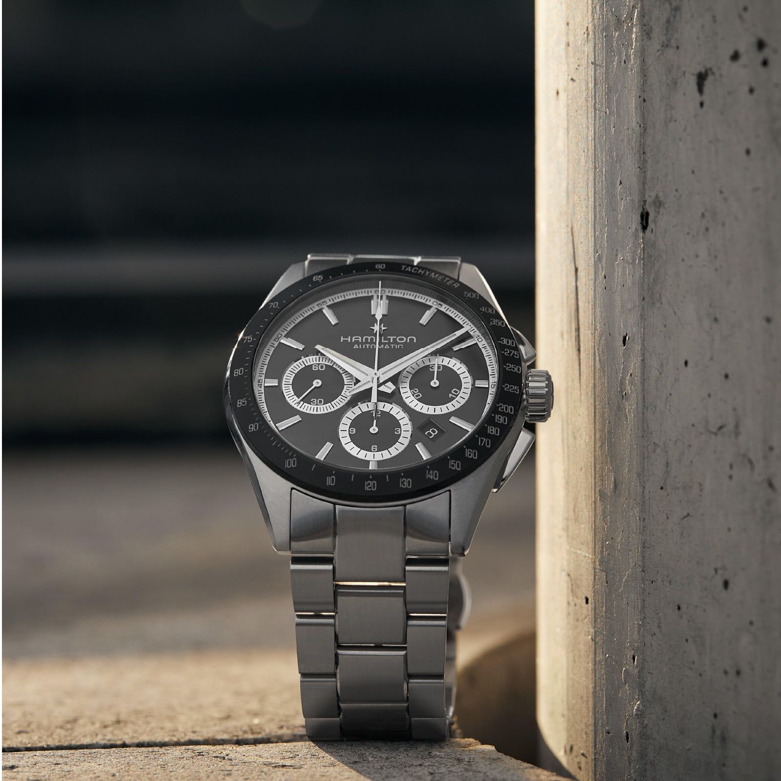 Orologio cronografo Hamilton Jazzmaster da uomo H36606130-5