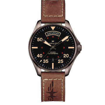 Orologio automatico Hamilton Khaki Aviation da uomo H64605531-1