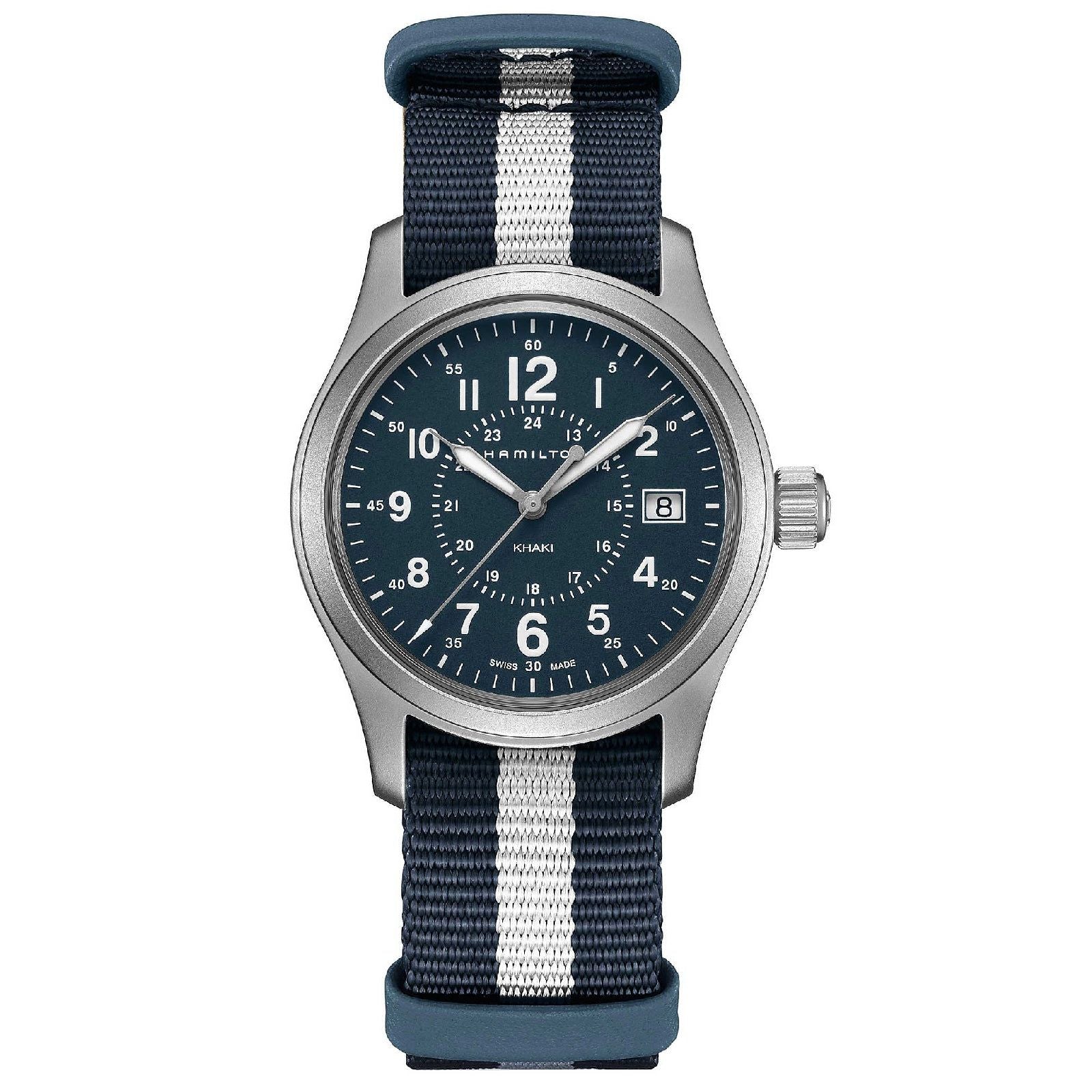 Orologio solo tempo Hamilton Khaki Field da uomo H68201043-1