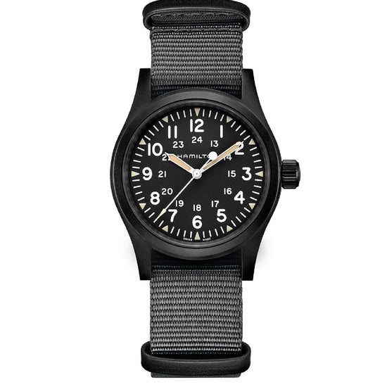 Orologio meccanico Hamilton Khaki Field da uomo H69409930-1