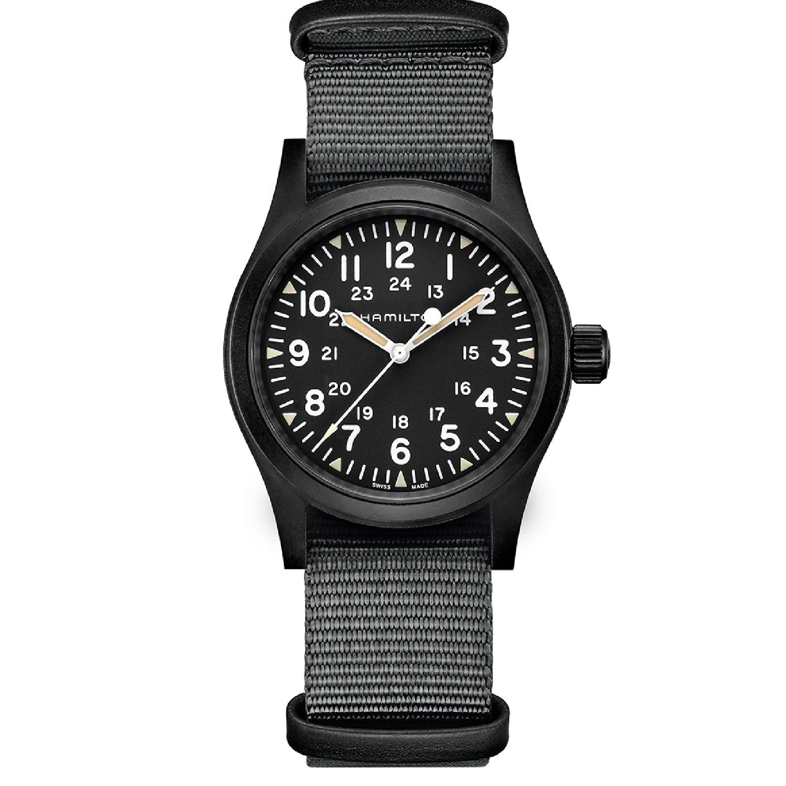 Orologio meccanico Hamilton Khaki Field da uomo H69409930-1