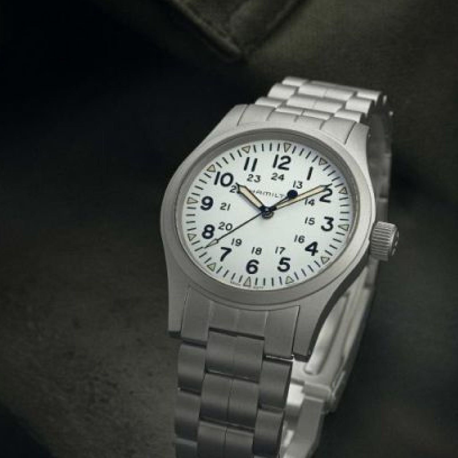 Orologio meccanico Hamilton Khaki Field da uomo H69439111-3