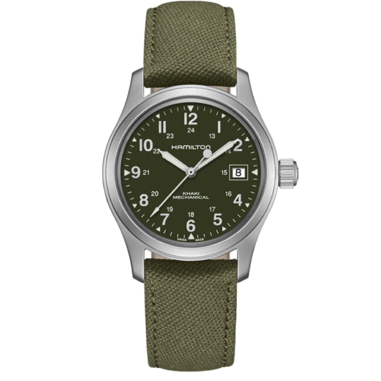 Orologio meccanico Hamilton Khaki Field da uomo H69439363-1