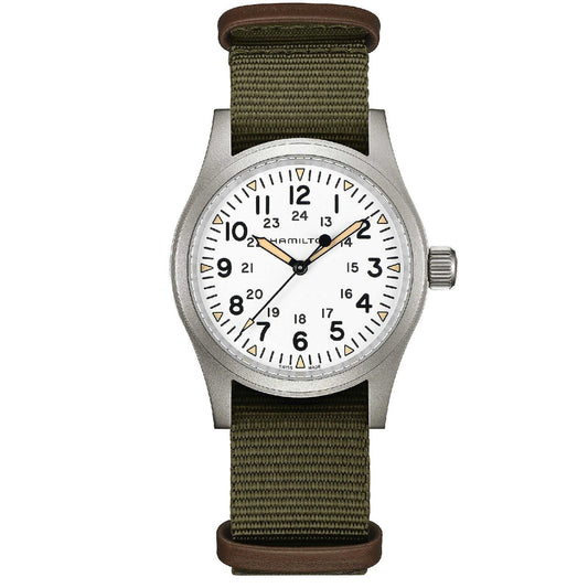 Orologio meccanico Hamilton Khaki Field da uomo H69439411-1
