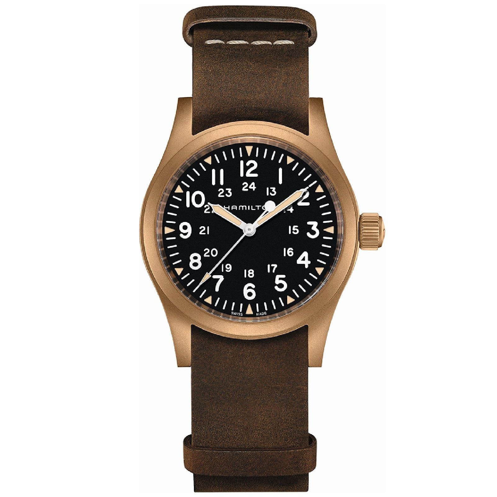 Orologio meccanico Hamilton Khaki Field da uomo H69459530-1