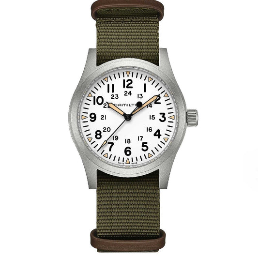 Orologio meccanico Hamilton Khaki Field da uomo H69529913-1
