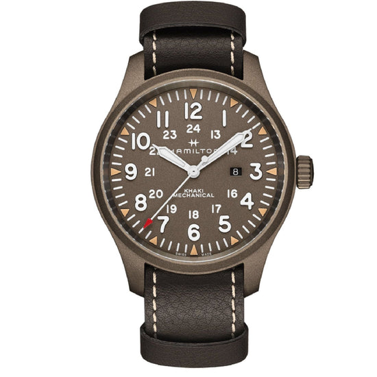 Orologio meccanico Hamilton Khaki Field da uomo H69829560-1