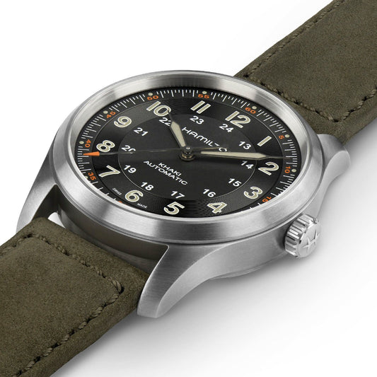 Orologio automatico Hamilton Khaki Field da uomo H70205830-2