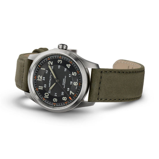Orologio automatico Hamilton Khaki Field da uomo H70205830-3