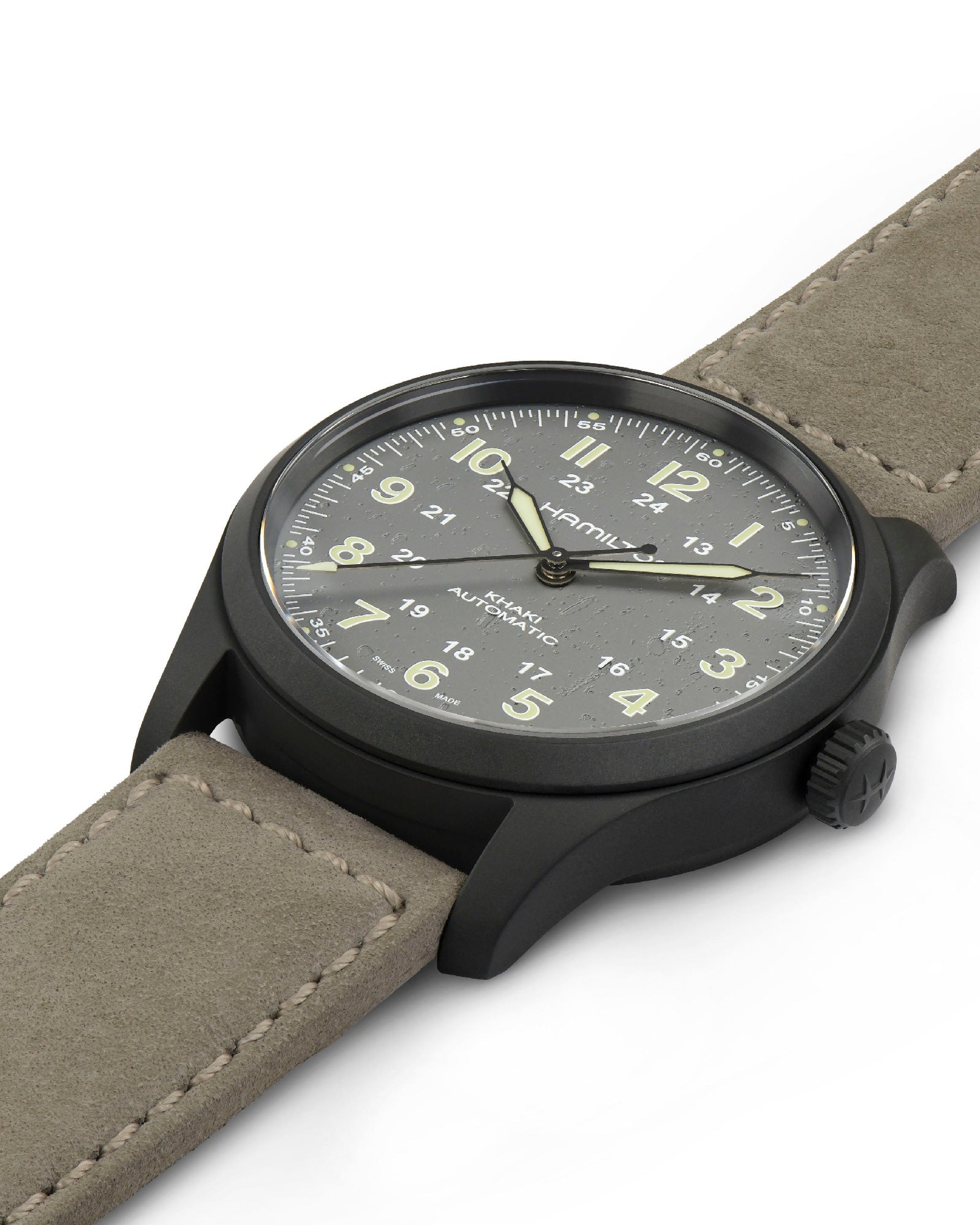 Orologio automatico Hamilton Khaki Field da uomo H70215880-3