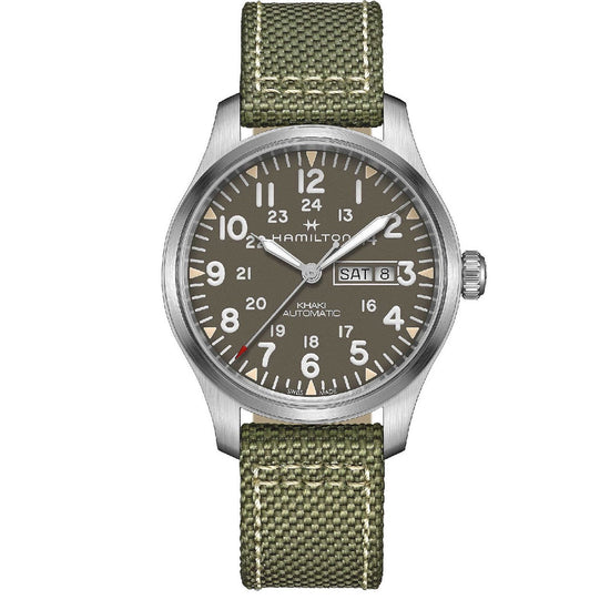 Orologio automatico Hamilton Khaki Field da uomo H70535081-1