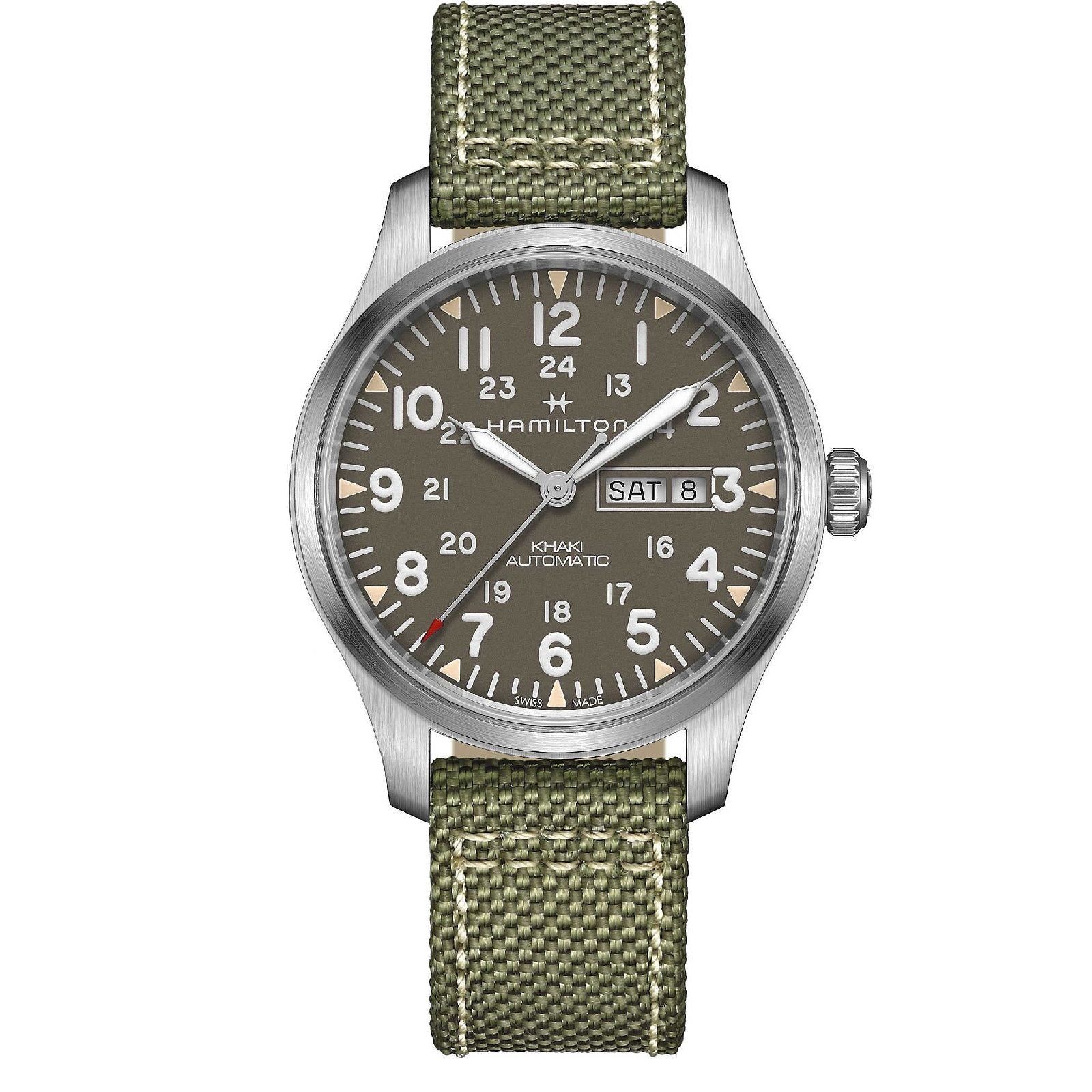 Orologio automatico Hamilton Khaki Field da uomo H70535081-1