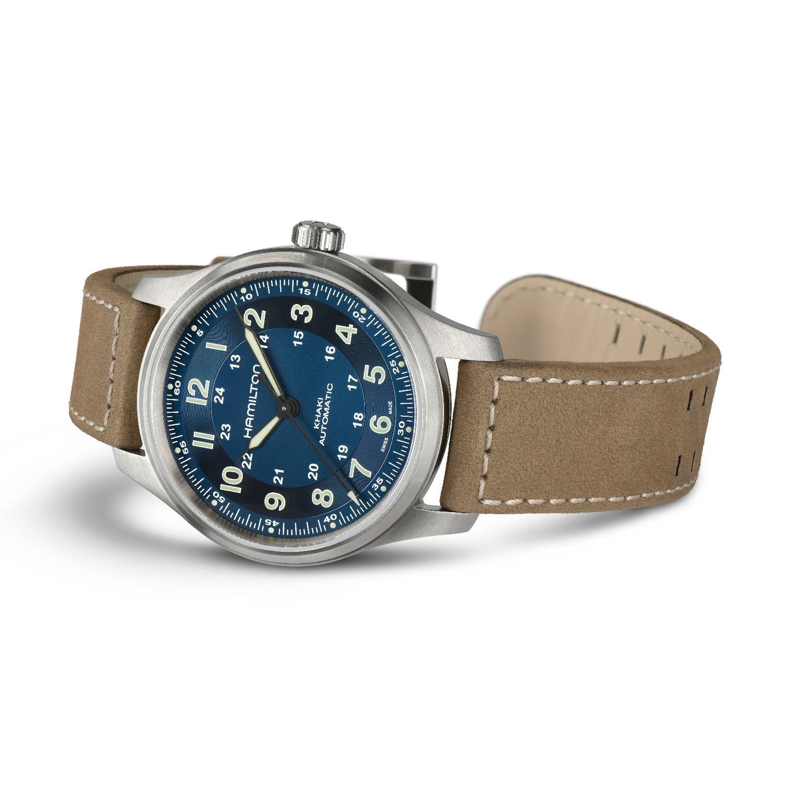 Orologio automatico Hamilton Khaki Field da uomo H70545540-3