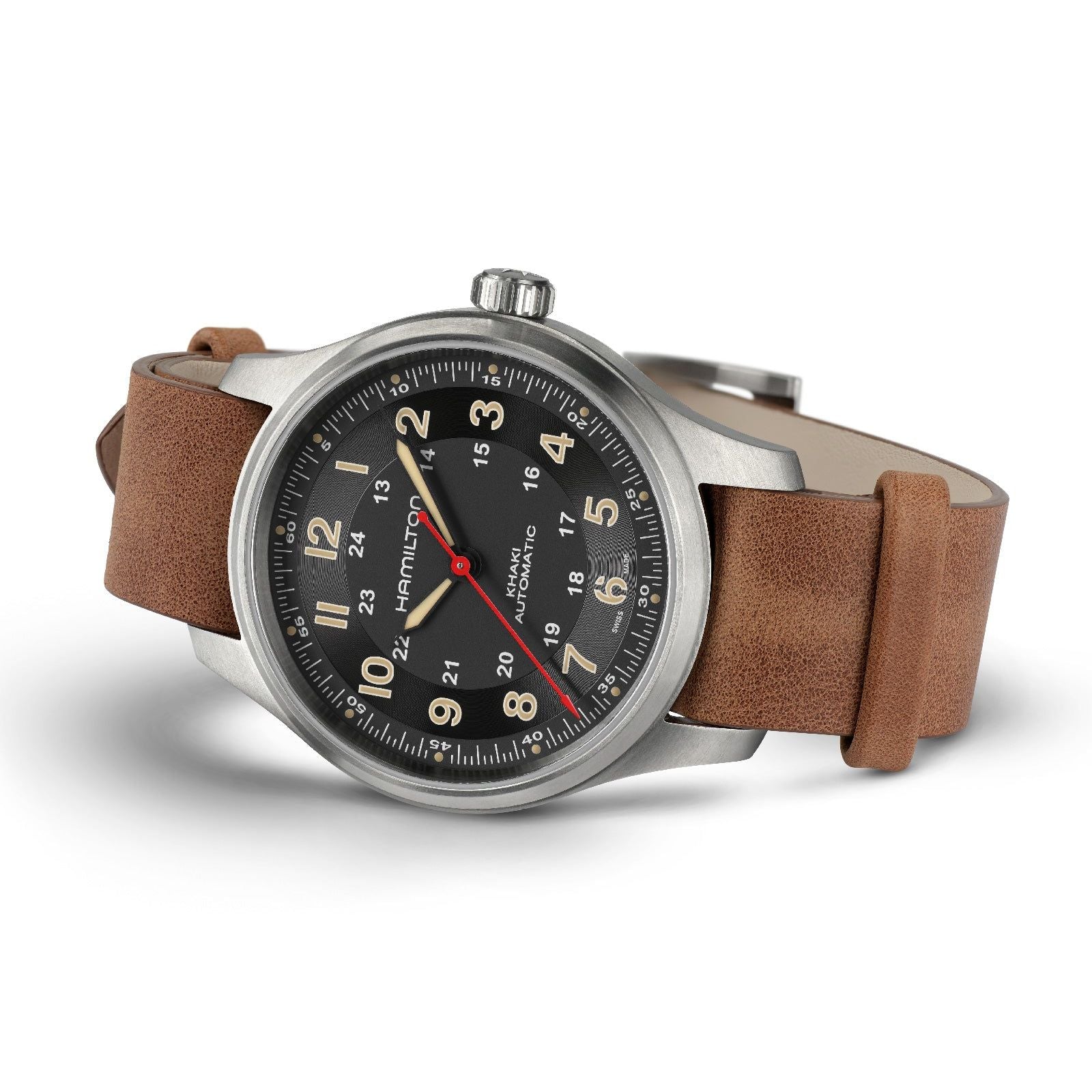 Orologio automatico Hamilton Khaki Field da uomo H70645533-3