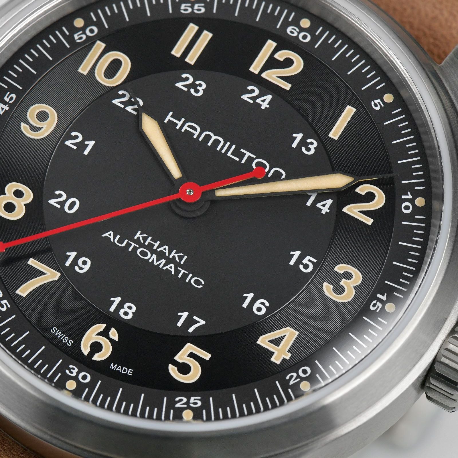 Orologio automatico Hamilton Khaki Field da uomo H70645533-4