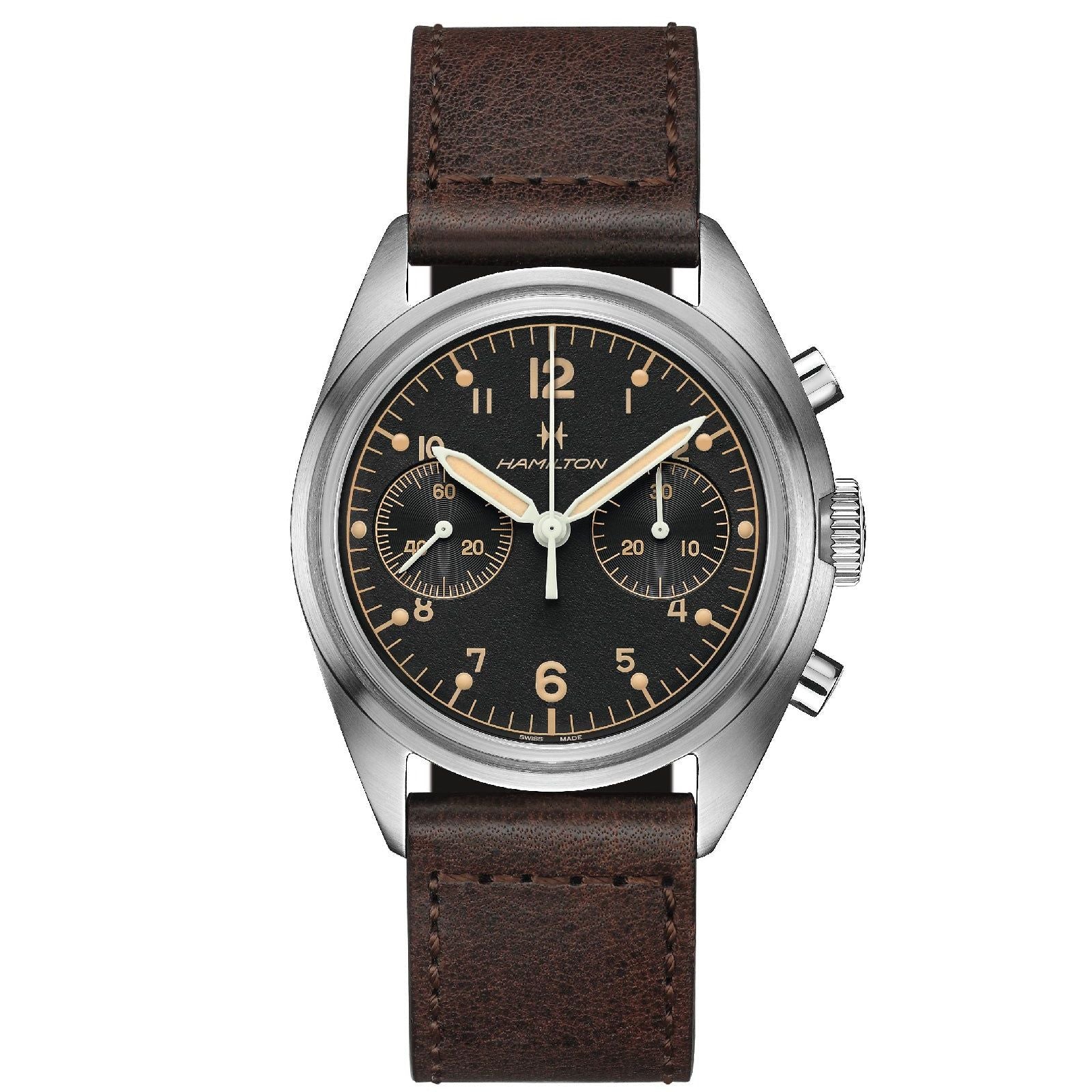 Orologio meccanico Hamilton Khaki Aviation da uomo H76409530-1