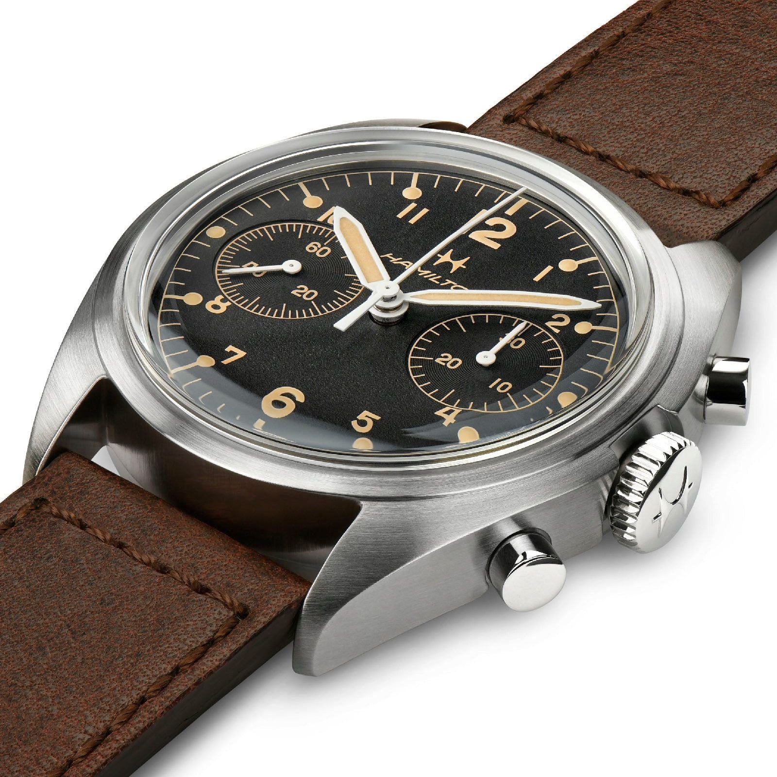 Orologio meccanico Hamilton Khaki Aviation da uomo H76409530-3