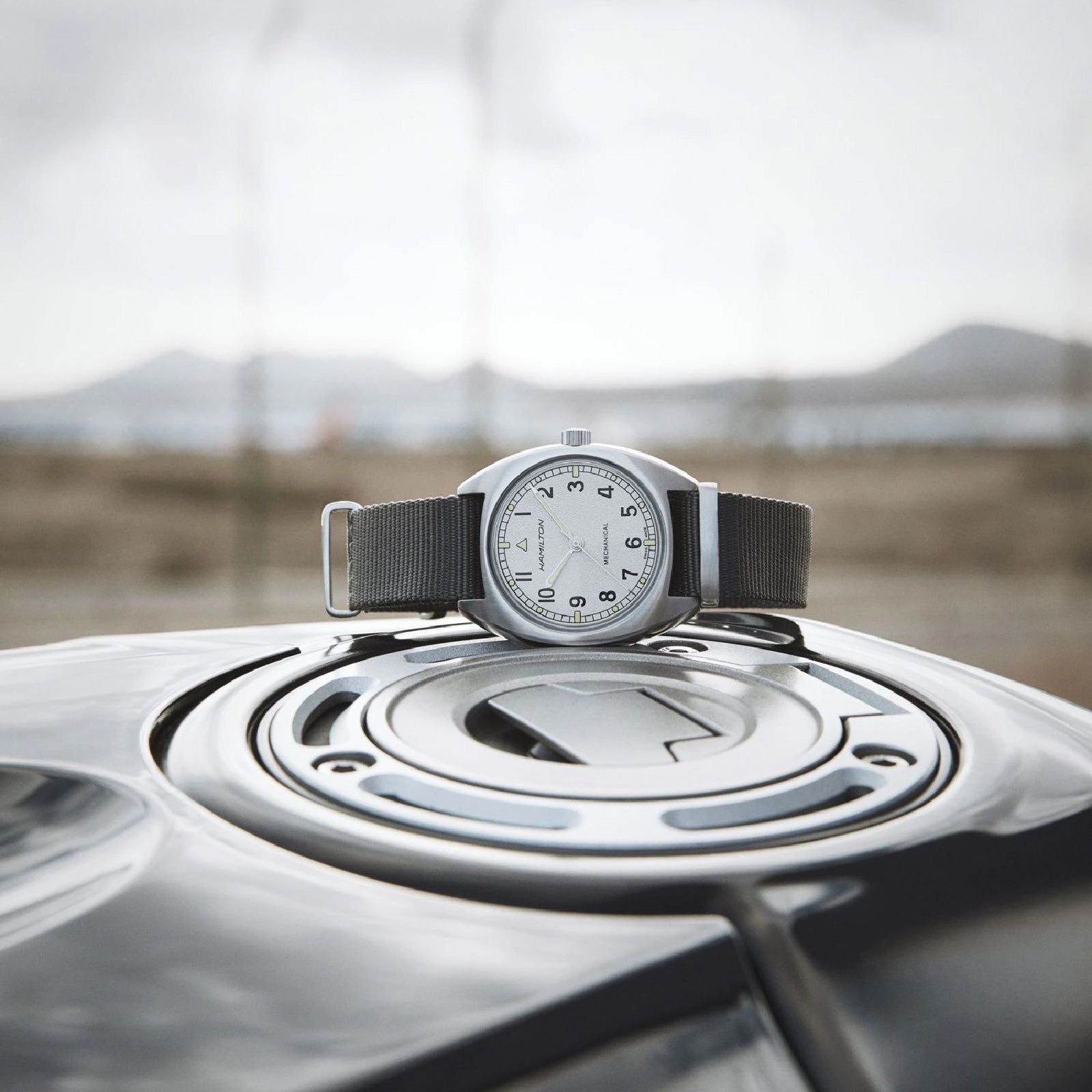 Orologio meccanico Hamilton Khaki Aviation da uomo H76419951-6