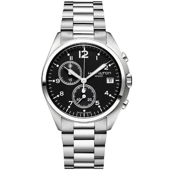 Orologio crono Hamilton Khaki Aviation da uomo H76512133-1