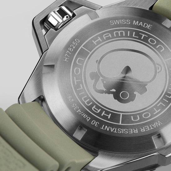 Orologio automatico Hamilton Khaki Navy da uomo H77825331-4