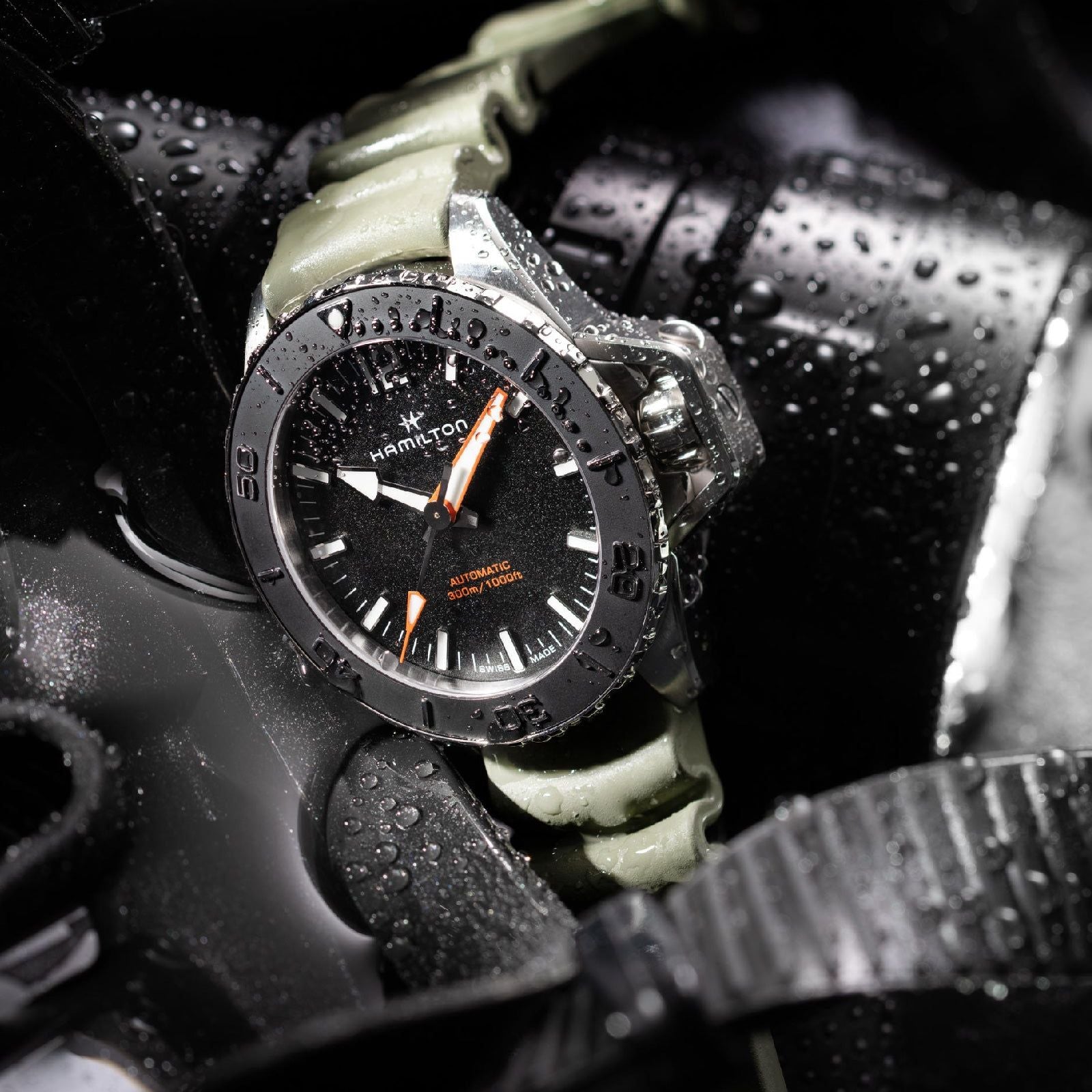 Orologio automatico Hamilton Khaki Navy da uomo H77825331-5