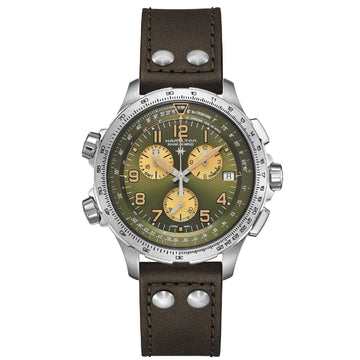 Orologio crono Hamilton Khaki Aviation da uomo H77932560-1