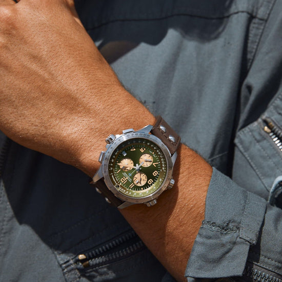 Orologio crono Hamilton Khaki Aviation da uomo H77932560-5