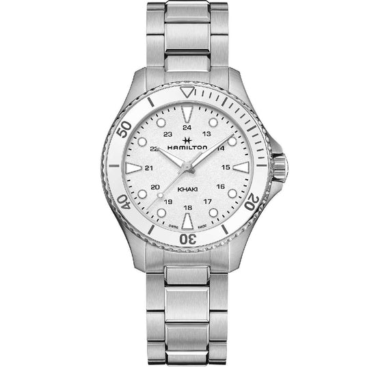 Orologio solo tempo Hamilton Khaki Navy da donna H82221110-1
