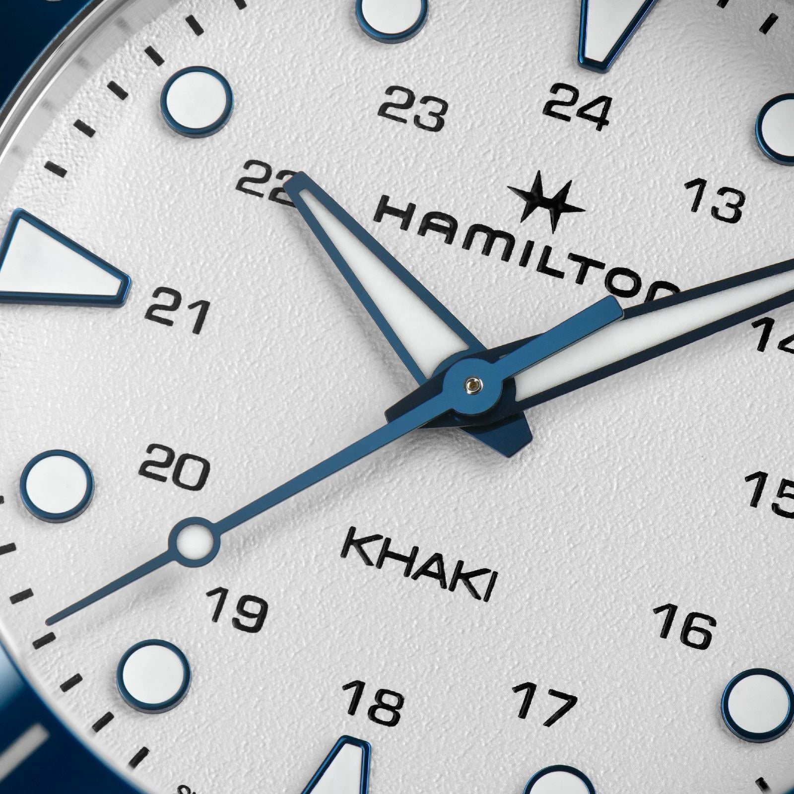 Orologio solo tempo Hamilton Khaki Navy da uomo H82231150-3
