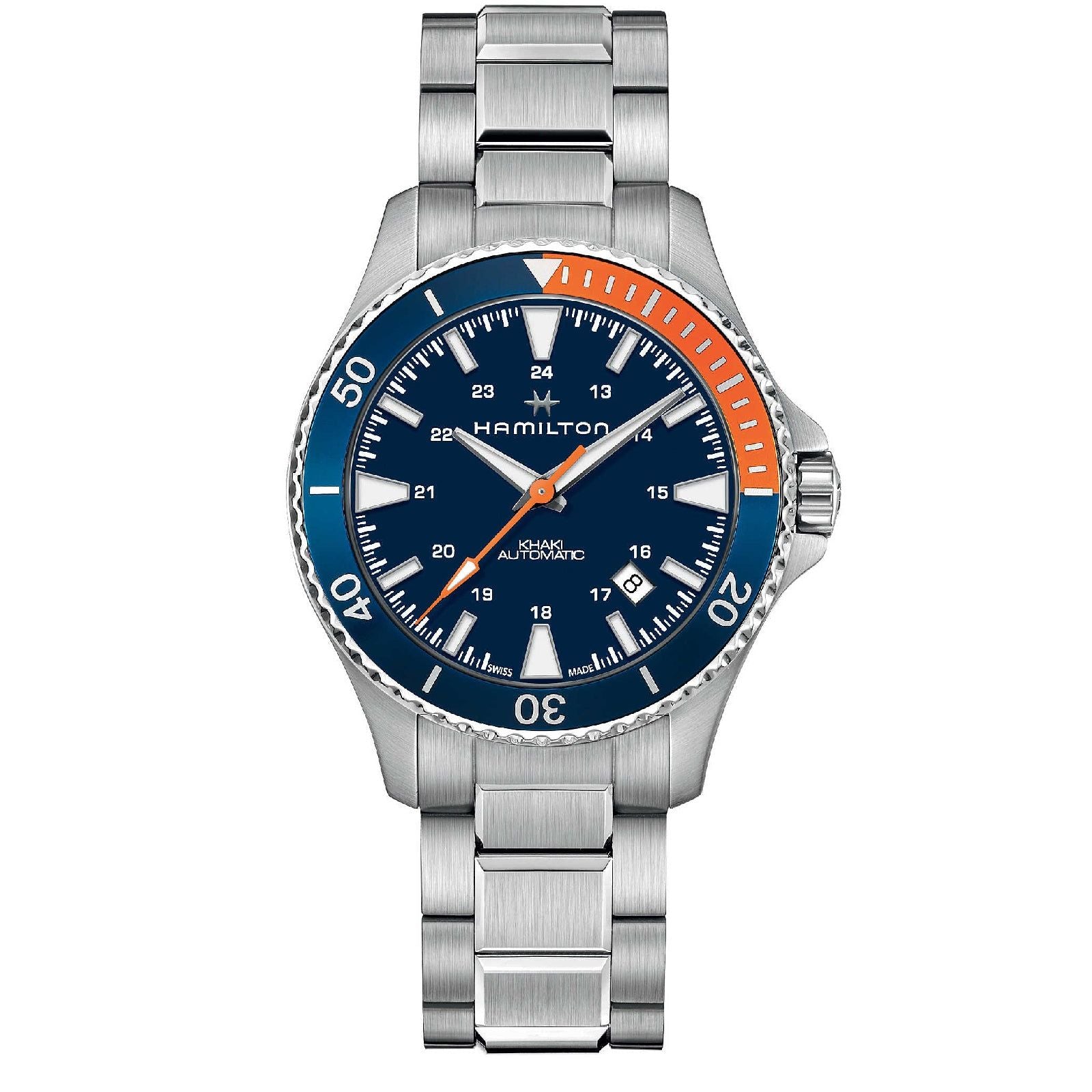 Orologio automatico Hamilton Khaki Navy da uomo H82365141-1