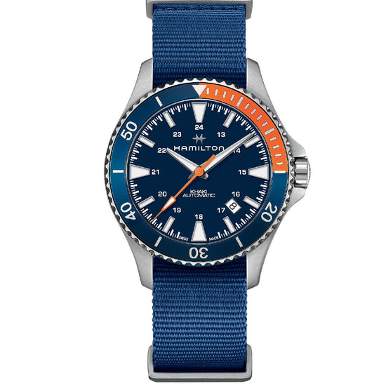 Orologio automatico Hamilton Khaki Navy da uomo H82365941-1