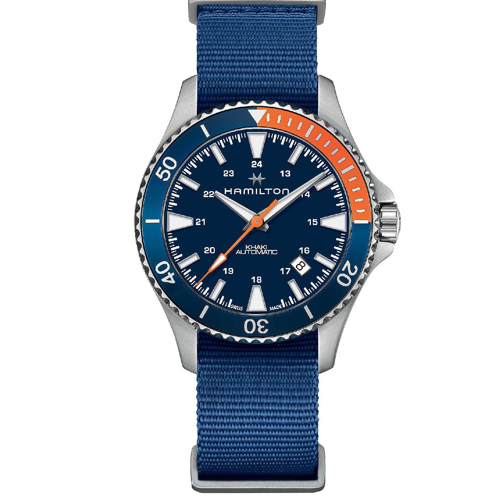 Orologio automatico Hamilton Khaki Navy da uomo H82365941-1