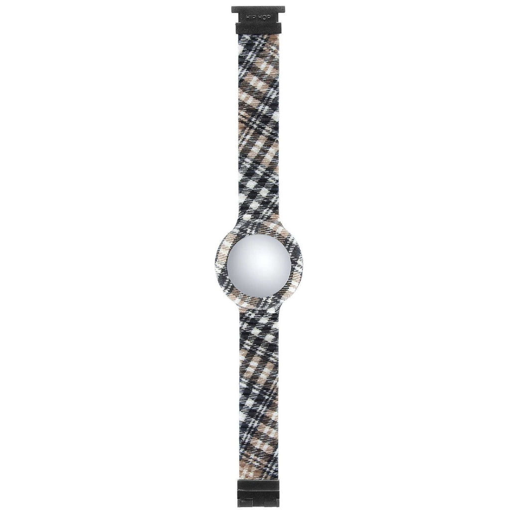 Cinturino orologio Hip Hop Tartan da uomo