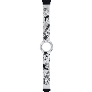 Cinturino orologio Hip Hop Mickey Retro unisex