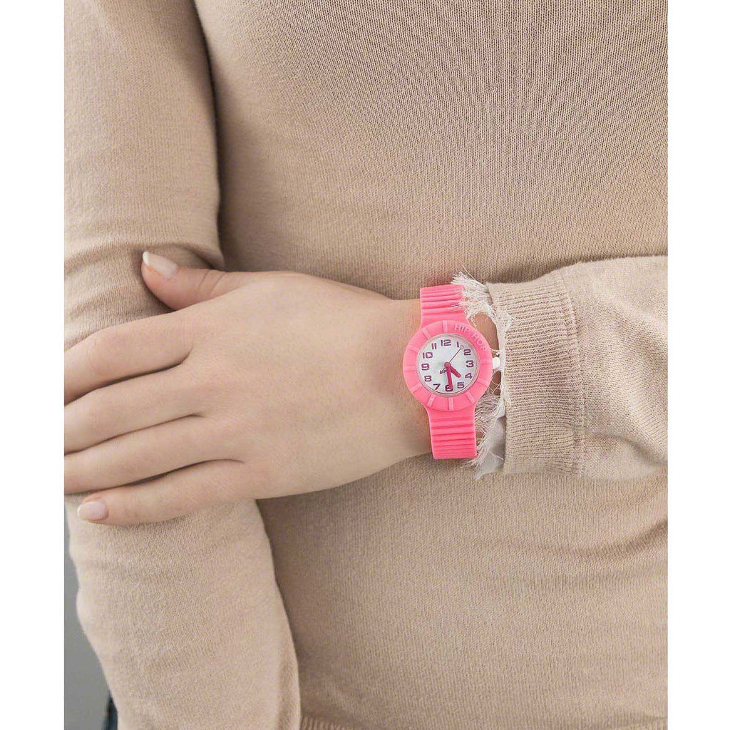 Orologio Solo Tempo Hip Hop Numbers Glitter da donna