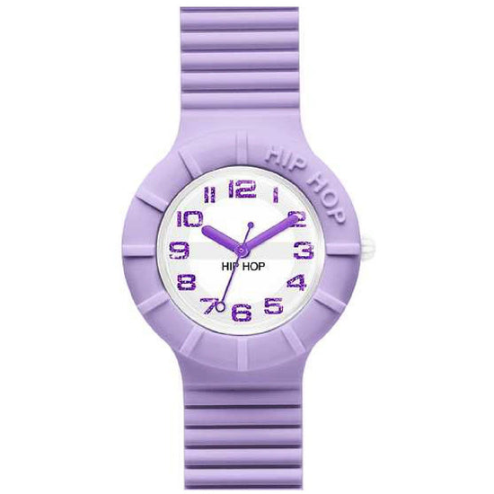 Orologio Solo Tempo Hip Hop Numbers Glitter da donna HWU0524-1