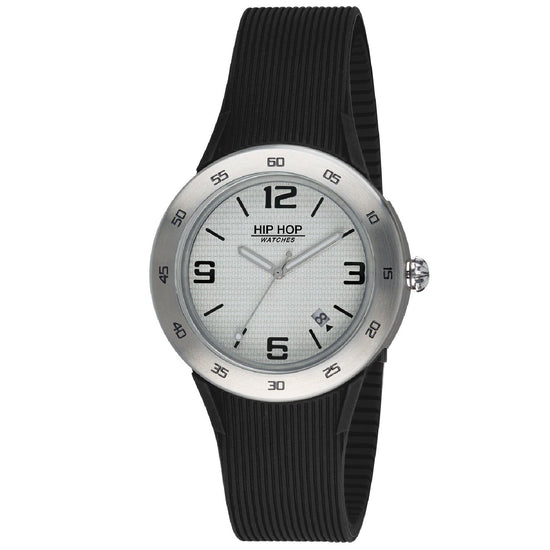Orologio Solo Tempo Hip Hop Metal da uomo HWU0701-1