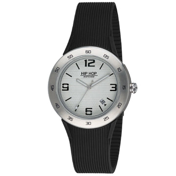 Orologio Solo Tempo Hip Hop Metal da uomo HWU0701-1