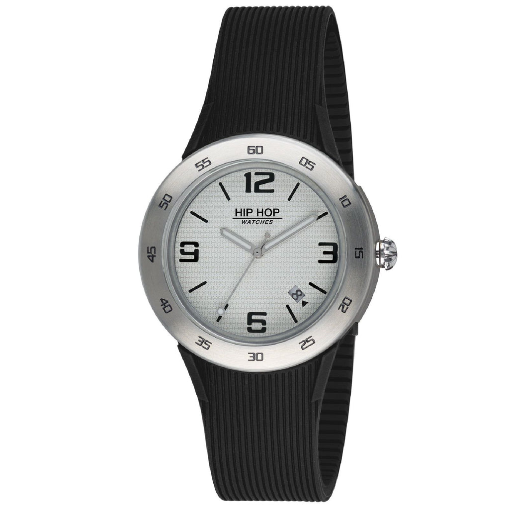 Orologio Solo Tempo Hip Hop Metal da uomo