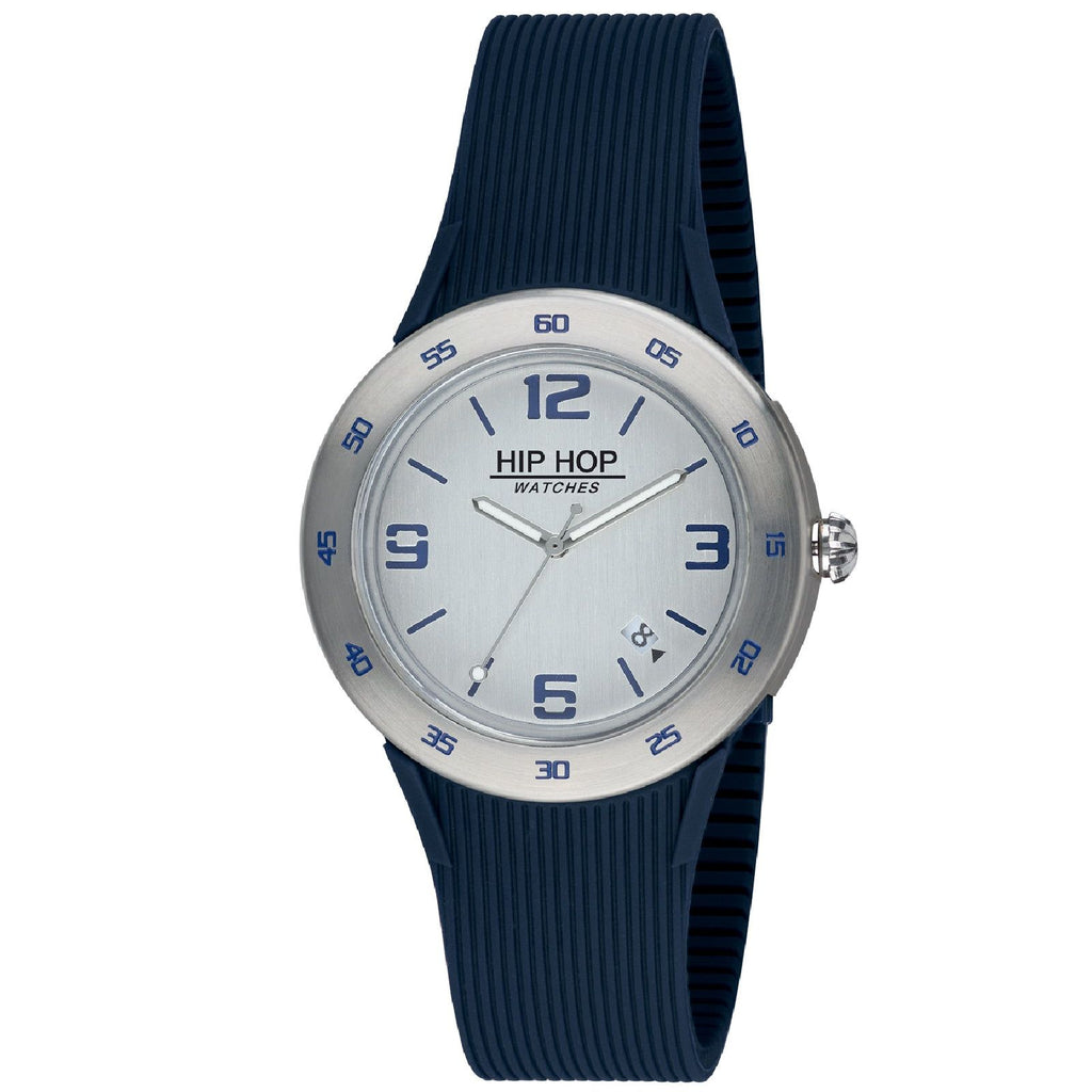 Orologio Solo Tempo Hip Hop Metal da uomo