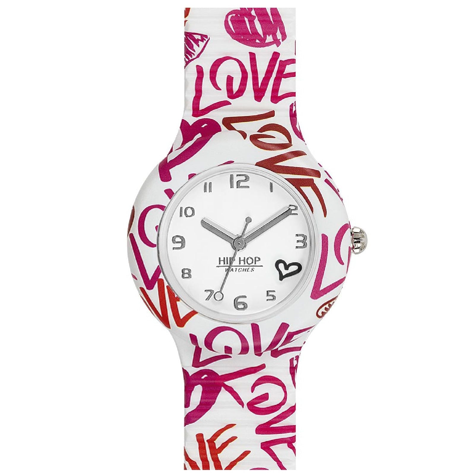Orologio solo tempo Hip Hop Heart & Love da donna HWU0975-1