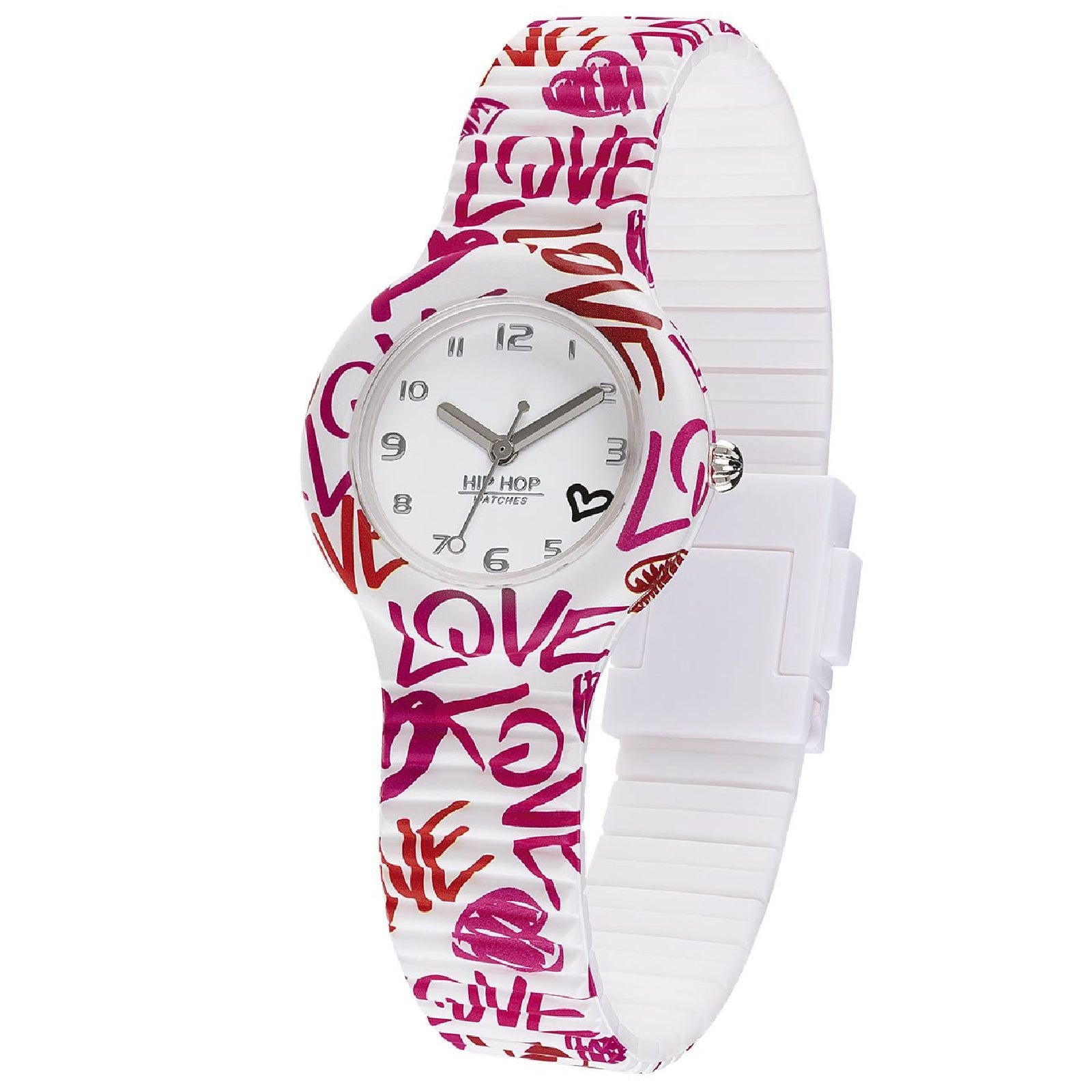 Orologio solo tempo Hip Hop Heart & Love da donna HWU0975-3