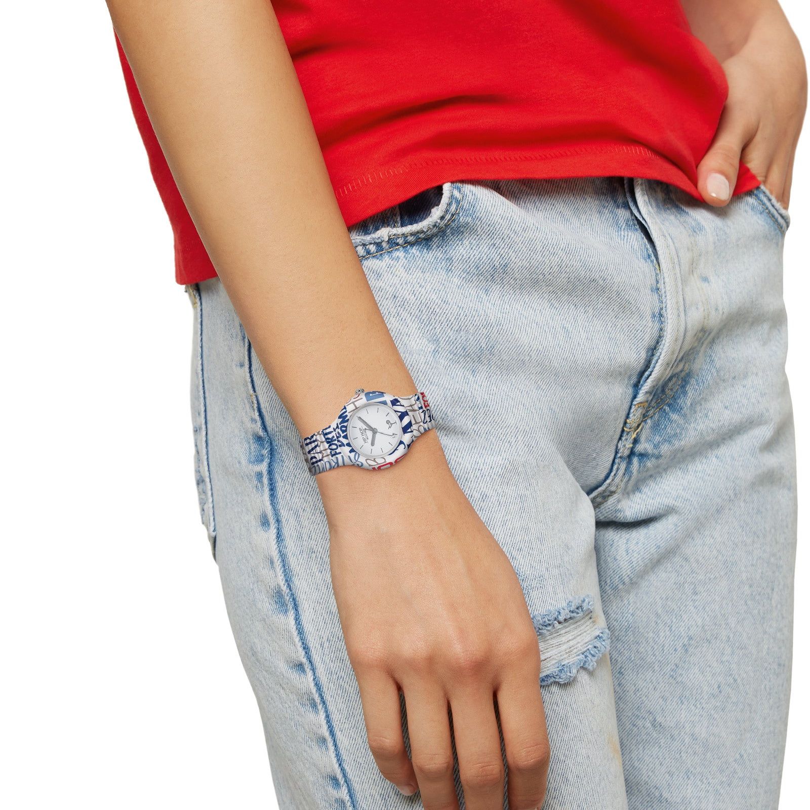Orologio solo tempo Hip Hop Summer Vibes da donna HWU1008-3