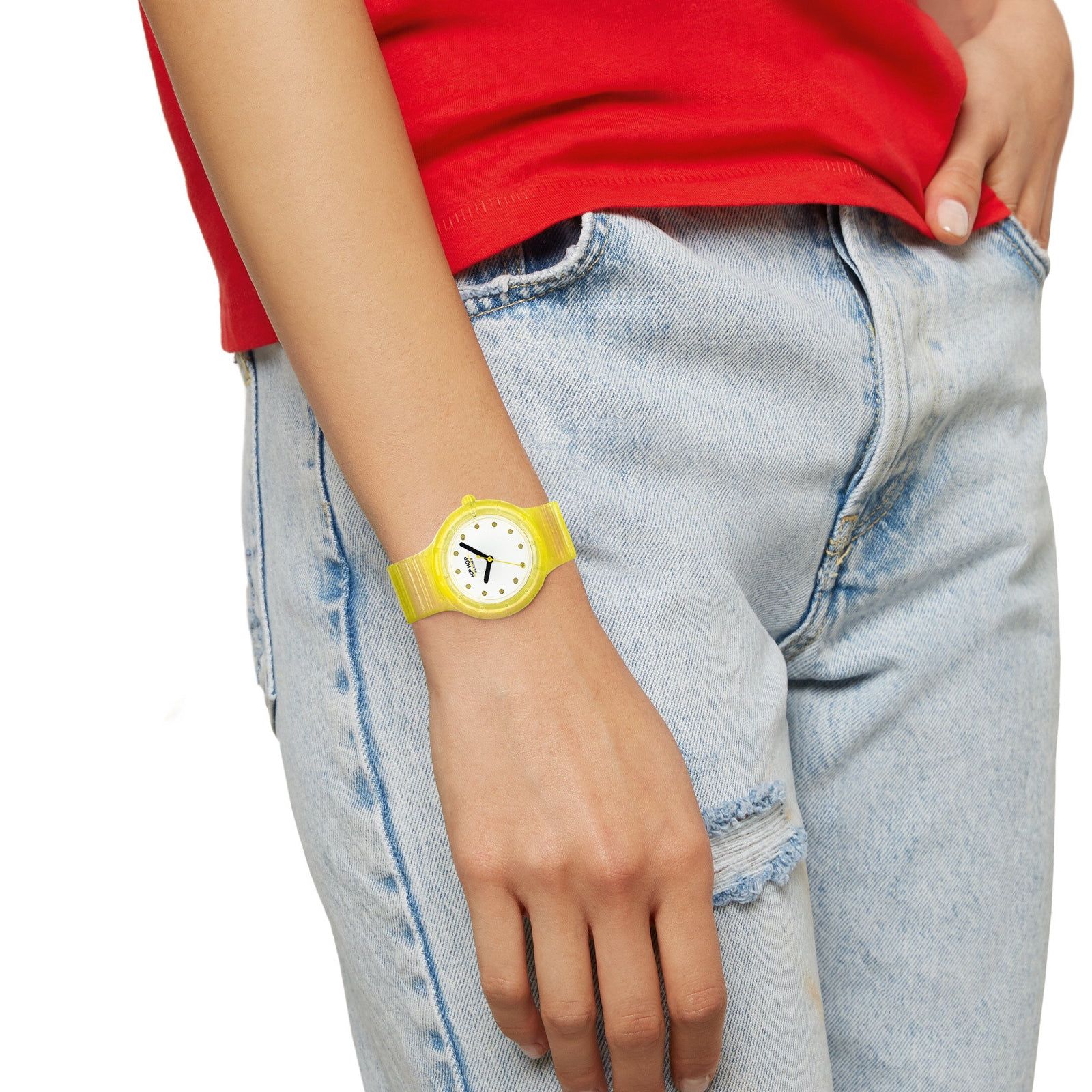 Orologio solo tempo Hip Hop Bubble da donna HWU1009-3