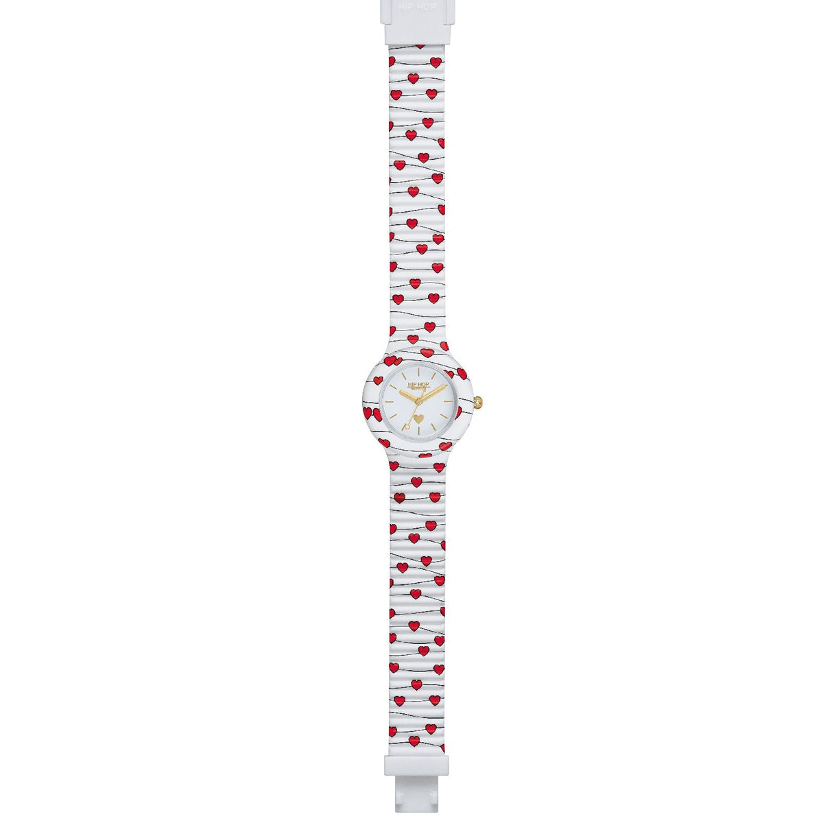Orologio solo tempo Hip Hop Sweet Heart da donna HWU1028-2
