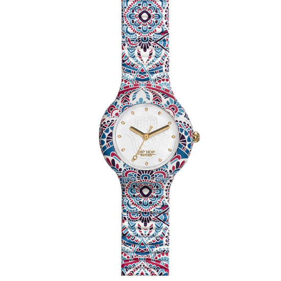 Orologio solo tempo Hip Hop Mandala da donna HWU1040-1